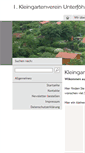 Mobile Screenshot of kleingartenverein-ufg.de